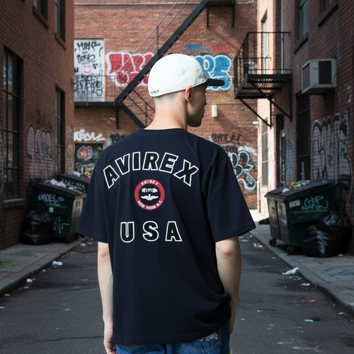 Avirex Varsity 2.0 T-Shirt back view