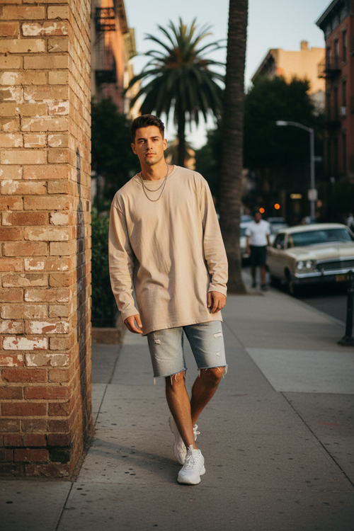 BY PEREZ Oversize T-Shirt outdoor street style